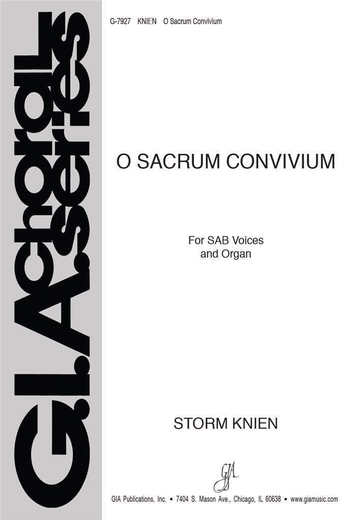 O Sacrum Convivium